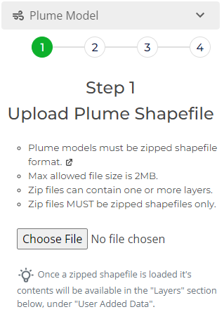 plume modeling tool
