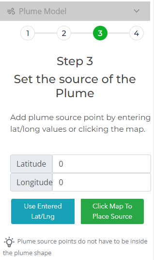 plume modeling step 3