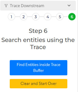 trace downstream step 6